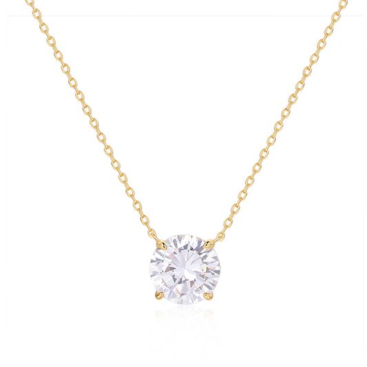 The Olivia Necklace in Gold - The Belle of the Ball