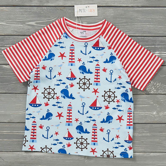 Anchors Away Boy Top