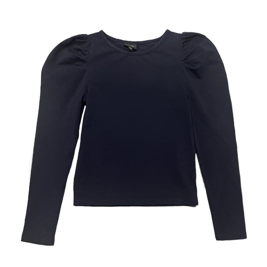 AA Black Puff Sleeve Cotton Top