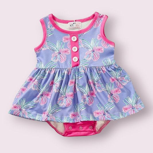 Pretty in Paradise Romper