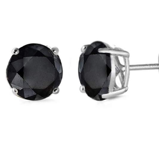 Black Stud Earrings - Perfect for Everyday Wear