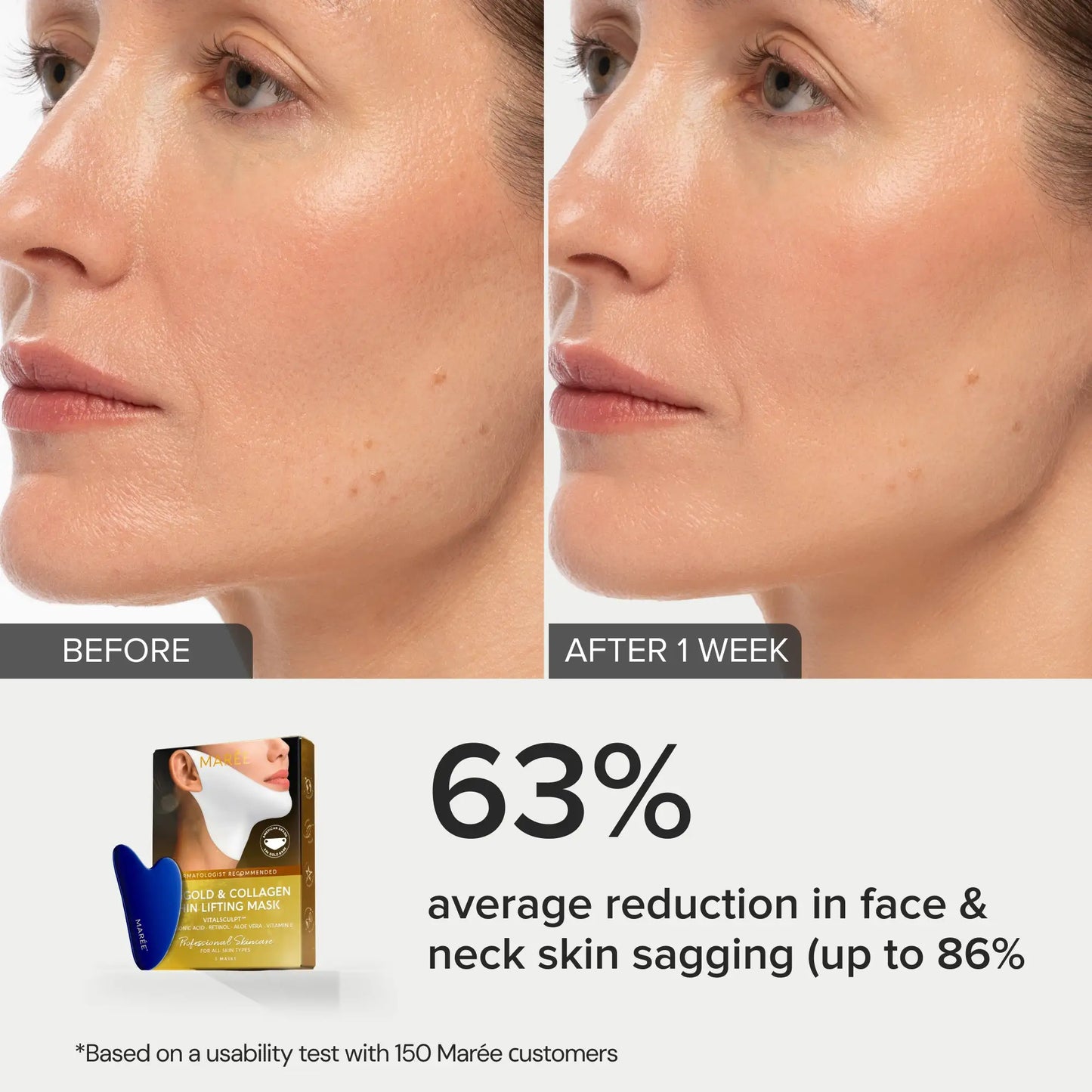 24K Gold V-Line Lifting Mask