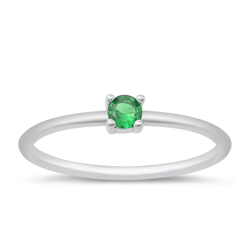 Emerald Round Stackable - Get Ready for St Patty's Day!