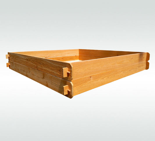 Timberlane Gardens Raised Garden Bed Kit Large Double Deep (Two 6x6) Select Cedar