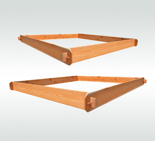 Timberlane Gardens Raised Garden Bed Kit Set Large (Two 6x6) Select Cedar